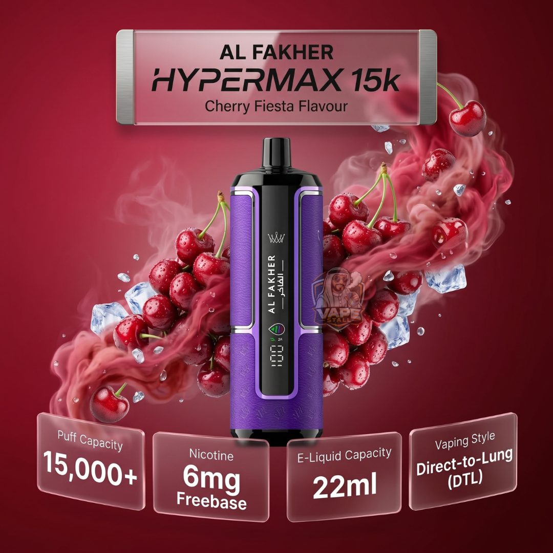 Al Fakher Crown Bar Hypermax 15000 puff 6mg Vape UAE